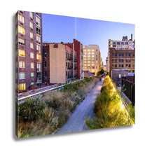 Load image into Gallery viewer, Gallery Wrapped Canvas, New York City USA On The High Line Park