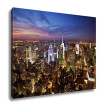 Load image into Gallery viewer, Gallery Wrapped Canvas, New York Skyline