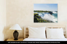 Load image into Gallery viewer, Gallery Wrapped Canvas, Niagara Falls Summer Day New York