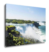 Load image into Gallery viewer, Gallery Wrapped Canvas, Niagara Falls Summer Day New York