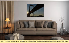 Load image into Gallery viewer, Gallery Wrapped Canvas, Walt Whitman Bridge In Philadephia Pa At Sunset