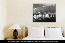 Load image into Gallery viewer, Gallery Wrapped Canvas, Willamette River Waterfront Portland Oregon Downtown City Skyline