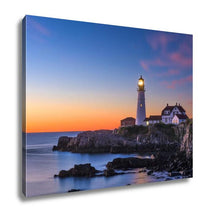 Load image into Gallery viewer, Gallery Wrapped Canvas, Portland Head Light In Cape Elizabeth Maine USA