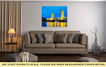 Load image into Gallery viewer, Gallery Wrapped Canvas, Golden Gates Drawbridge In Sacramento