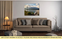Load image into Gallery viewer, Gallery Wrapped Canvas, View On Beach At Lake Atitlan Guatemala Central America Clouds And Blue Sky