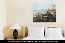 Load image into Gallery viewer, Gallery Wrapped Canvas, Seals Sea Lions Seaguls Pelicans And Other Residents Of La Jolla California