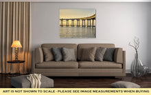 Load image into Gallery viewer, Gallery Wrapped Canvas, Curved Section Of The Landmark Coronado Bridge