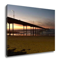 Load image into Gallery viewer, Gallery Wrapped Canvas, Ocean Beach Pier In San Diego