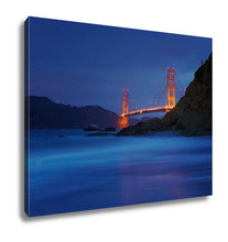 Load image into Gallery viewer, Gallery Wrapped Canvas, Golden Gate Bridge At Baker Beach San Francisco California USA
