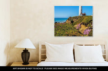 Load image into Gallery viewer, Gallery Wrapped Canvas, Lighthouse Standing On Big Sure California Coastline On Pacific Ocean