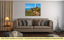 Load image into Gallery viewer, Gallery Wrapped Canvas, Lighthouse Standing On Big Sure California Coastline On Pacific Ocean