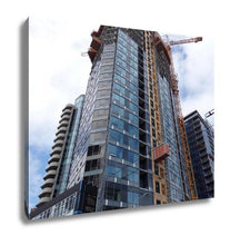 Load image into Gallery viewer, Gallery Wrapped Canvas, Downtown Skyscrapers Under Construction