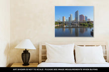 Load image into Gallery viewer, Gallery Wrapped Canvas, Partial Tampa Florida Skyline With Usf Park And Commercial Buildings