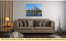 Load image into Gallery viewer, Gallery Wrapped Canvas, Partial Tampa Florida Skyline With Usf Park And Commercial Buildings