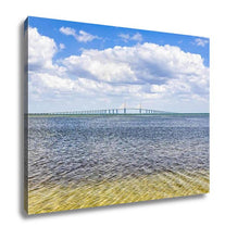 Load image into Gallery viewer, Gallery Wrapped Canvas, Sunshine Skyway Bridge Over Tampa Bay