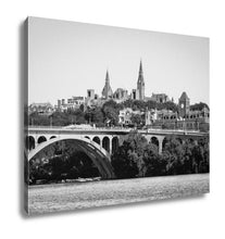 Load image into Gallery viewer, Gallery Wrapped Canvas, Washington Dc Georgetown And Key Bridge