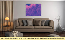 Load image into Gallery viewer, Gallery Wrapped Canvas, Lowkey Purple Pink Modern Abstract Fractal Art Dark Illustration With A Chaotic