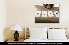 Load image into Gallery viewer, Gallery Wrapped Canvas, Business Plan And Strategy Concept