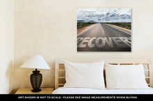 Load image into Gallery viewer, Gallery Wrapped Canvas, Recovery Written On The Road