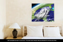 Load image into Gallery viewer, Gallery Wrapped Canvas, Orbit View Of Hurricane Matthew