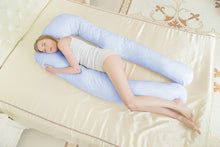Load image into Gallery viewer, New Straight Maternity big U Body Pillows For Pregnanct Women Pregnancy Pillow For Side Sleeper Removable Eld Pregnanct Pillow