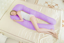 Load image into Gallery viewer, New Straight Maternity big U Body Pillows For Pregnanct Women Pregnancy Pillow For Side Sleeper Removable Eld Pregnanct Pillow