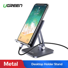 Load image into Gallery viewer, Ugreen Desktop Holder Stand for iPhone 8 X 6 Plus Samsung S9 S8 Plus Mobile Phone Mount Holder for iPad Charging Tablet Stand